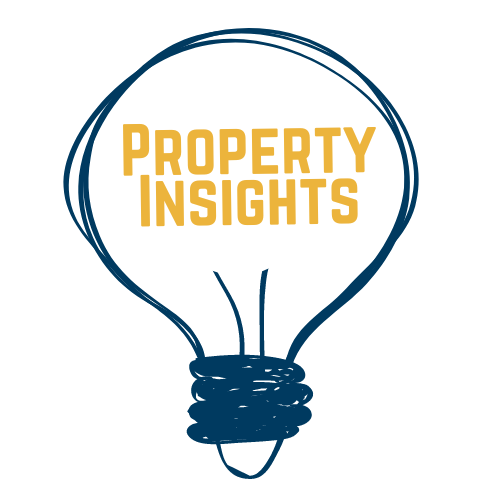 Property insights lightbulb logo